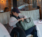 Gym duffle bag for men in stylish green design, perfect for casual outings and everyday functionality. Abbot Green