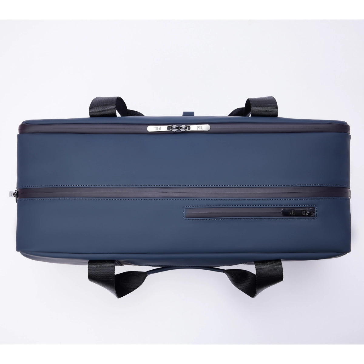 Gym duffel bag for men in navy with top zippers, black handles, and sleek profile for travel or workout essentials.

Abbot Green,Kenmare Black,Essex Blue, Stone Grey