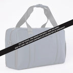 Grey FTL Lite gym and work duffel bag with pre-order and $10 off banner across it.