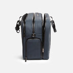 Men's travel duffel bag with dual-zip compartments and side pocket for organized packing and accessibility.
Abbot Green,Kenmare Black,Essex Blue, Stone Grey